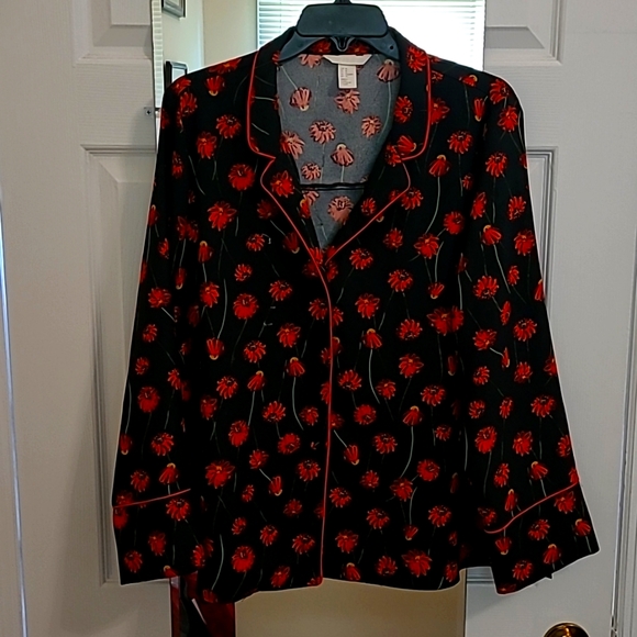 HM Floral Print Button Down Light Weight Jacket - Picture 1 of 4